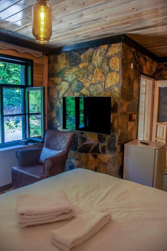 Abant Yesil Vadi Koc Pansiyon Dereceören Zimmer foto